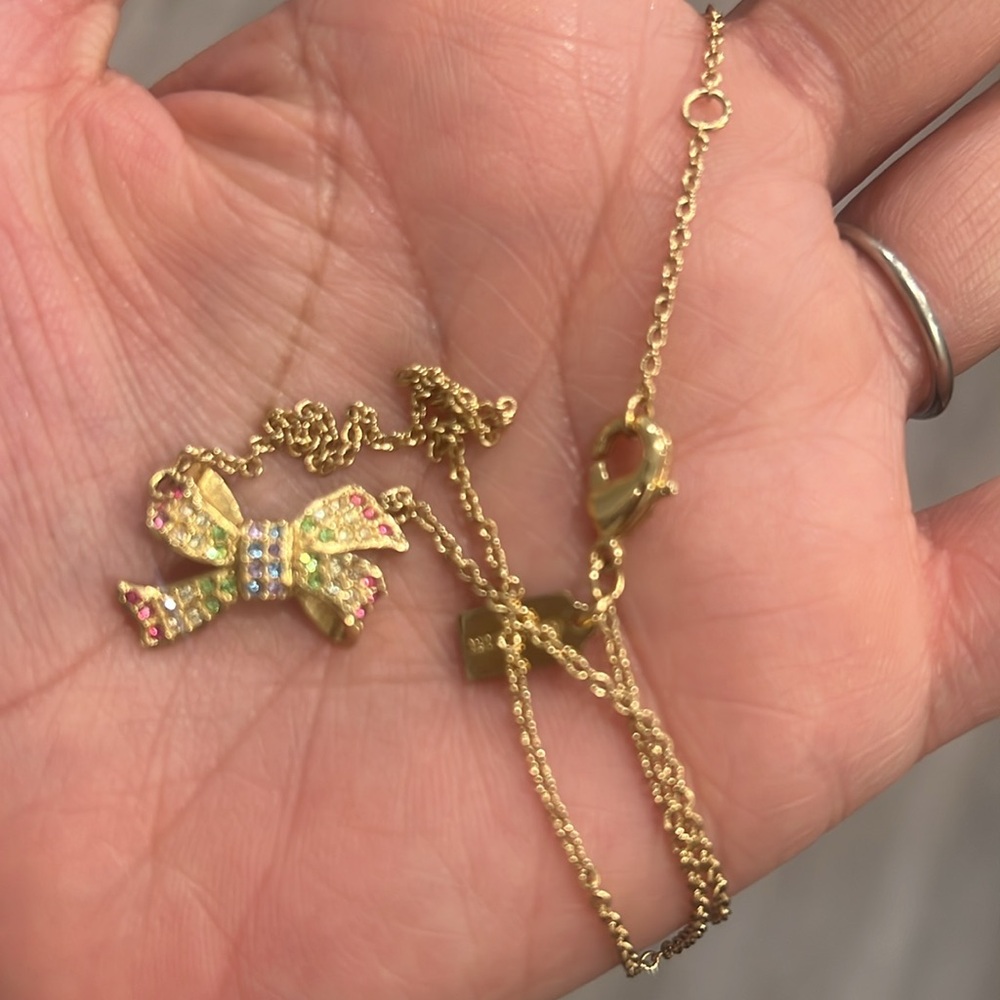 Coach colorful bow necklace - Picture 5 of 5